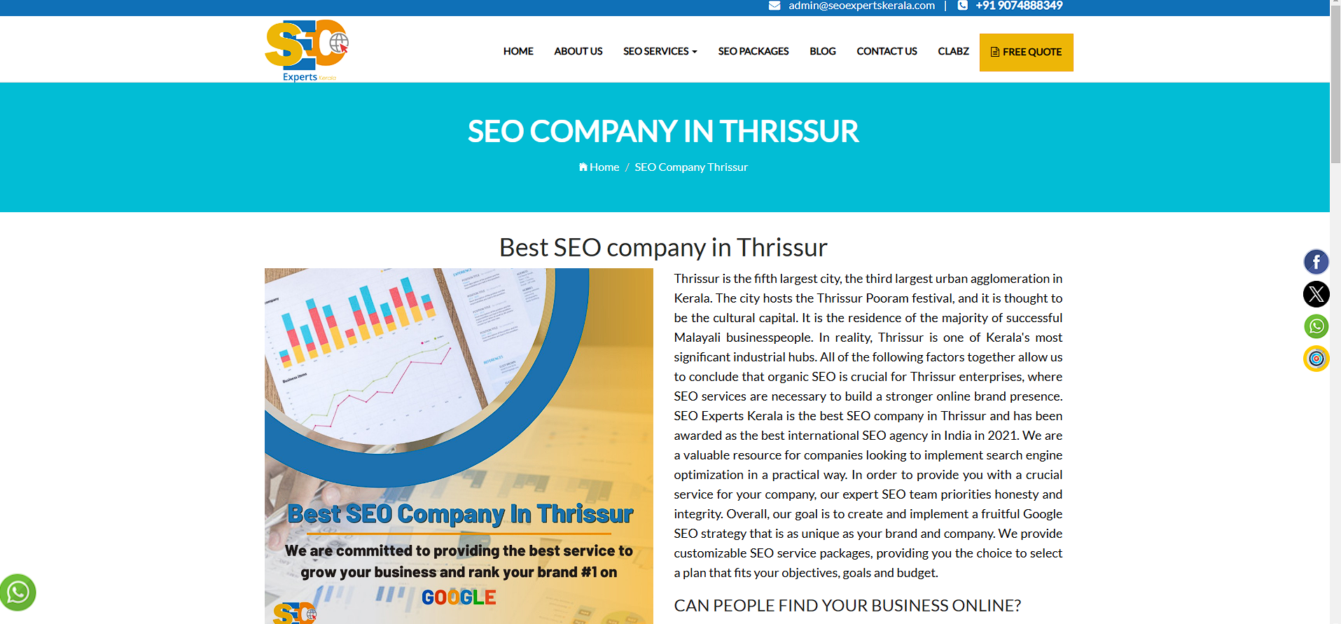 SEO COMPANY THRISSUR